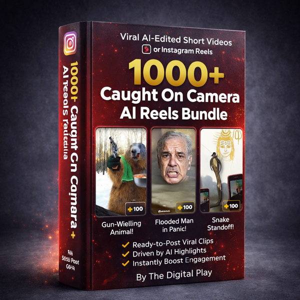 1000+ Caught On Camera Reels Bundle