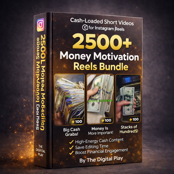 2500+ Money Motivation Reels Bundle